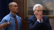 Tracy stuns Kai and Marty | Image: ABC